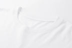 Men's T-shirt High Quality 100% Cotton Round Neck Short Sleeve Classic Black White Pure Color Tees Spring Summer Casual Cool Top
