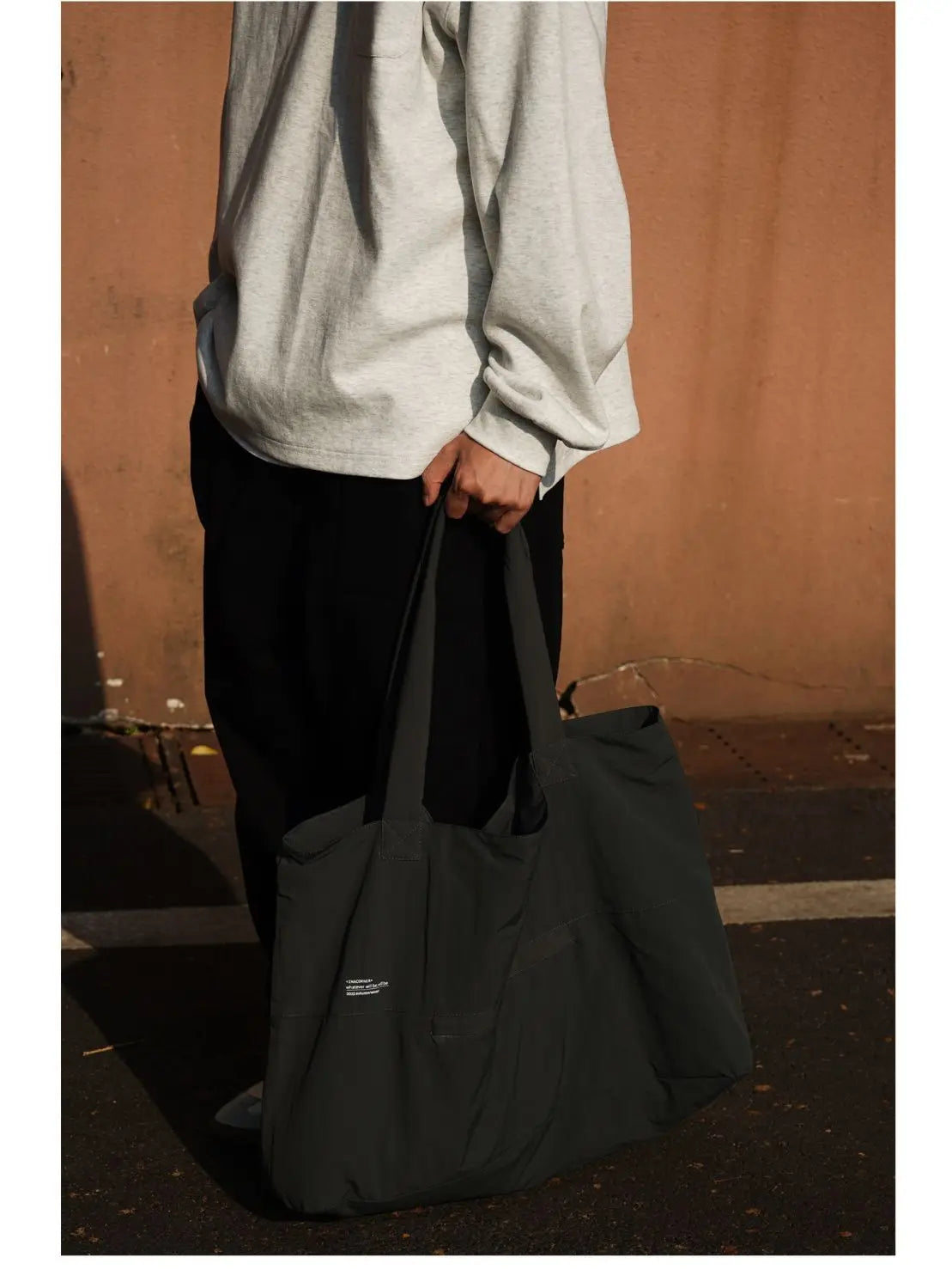 Tote Bag 2024 New Fashion Simple Office Lady Nylon Splashproof Shoulder Bag Handbag All-match