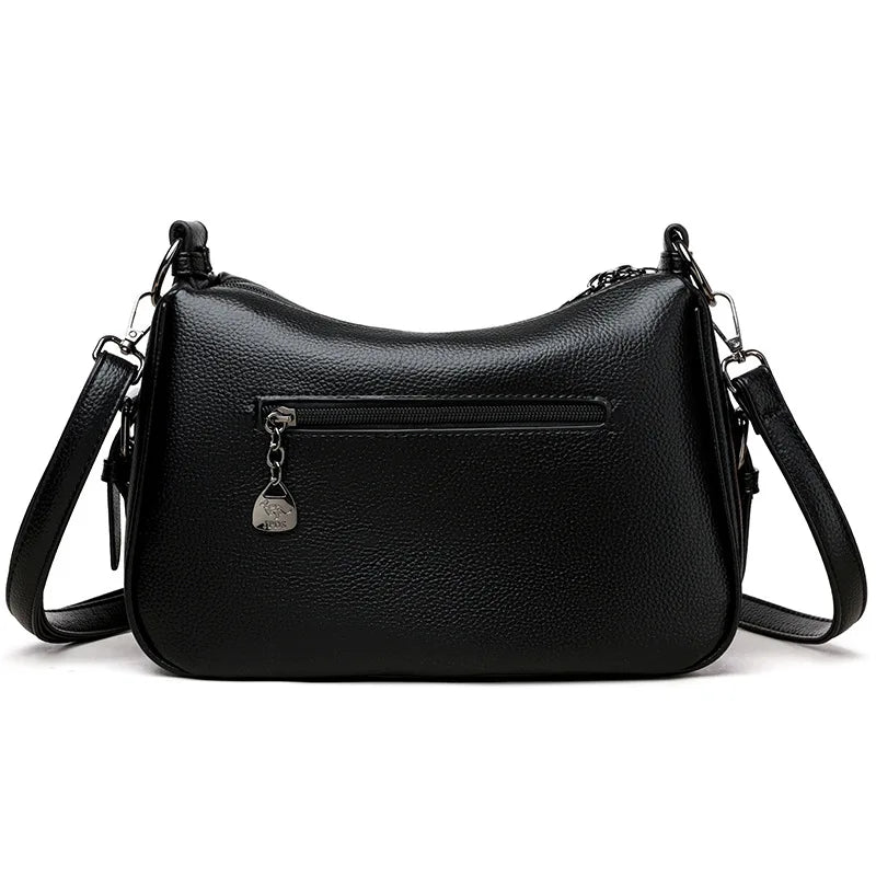 Ladies' tote bag, mom bag, large-capacity, versatile single-shoulder crossbody bag, simple commuting and casual bag