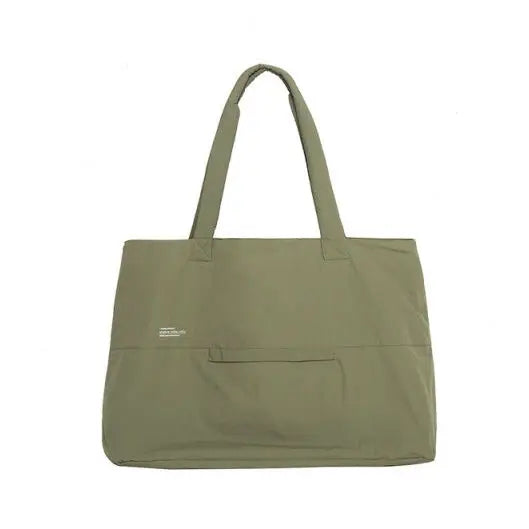 Tote Bag 2024 New Fashion Simple Office Lady Nylon Splashproof Shoulder Bag Handbag All-match