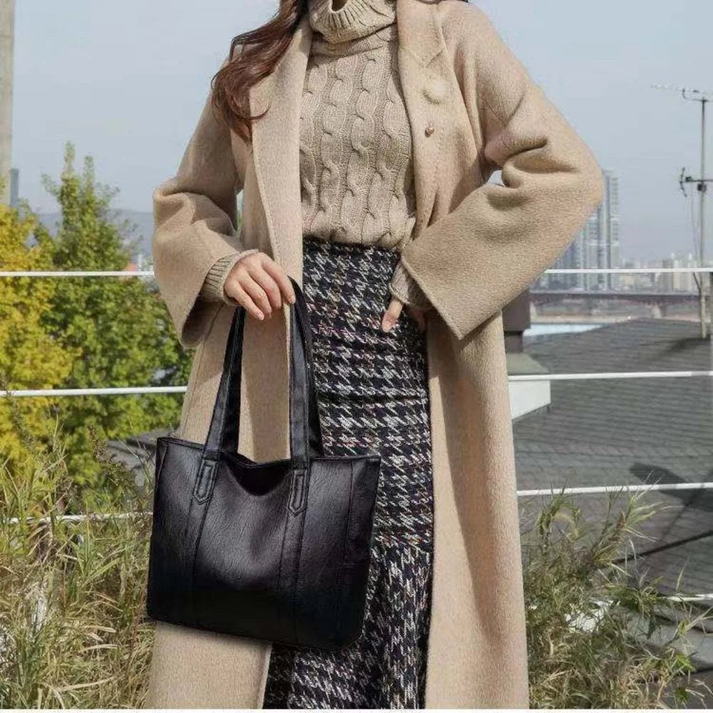 Tote Bag Beg Tangan Wanita Tote Bag Leather Handbag Besar Shoulder Bag Women Handbag Woman Bag Perempuan