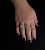 Ancient Greek Goddess Ring - Fashion Versatile Open Band, High-End Heavy Craft Couple Jewelry, Stylish Statement Accessory