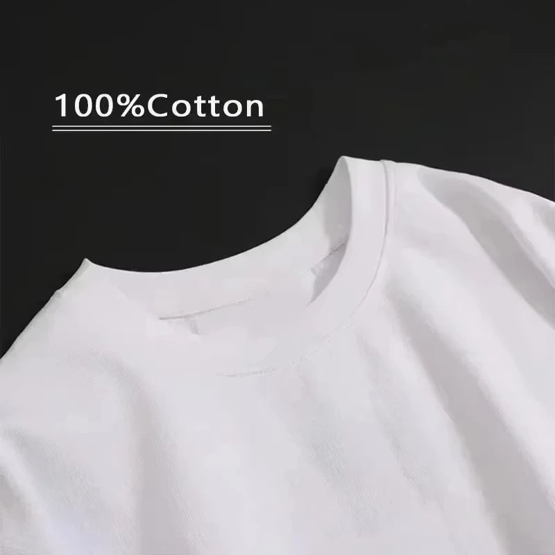 2025 Short-sleeved T-shirt Summer Street Cool Cartoon Top, High-quality, Luxurious and Popular Style, Ins Y2k