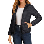 Women Puffer Jacket Plus Size 2025 New Spring Autumn Female Ultra Lightweight Packable Hooded Down Coats