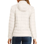 Women Puffer Jacket Plus Size 2025 New Spring Autumn Female Ultra Lightweight Packable Hooded Down Coats