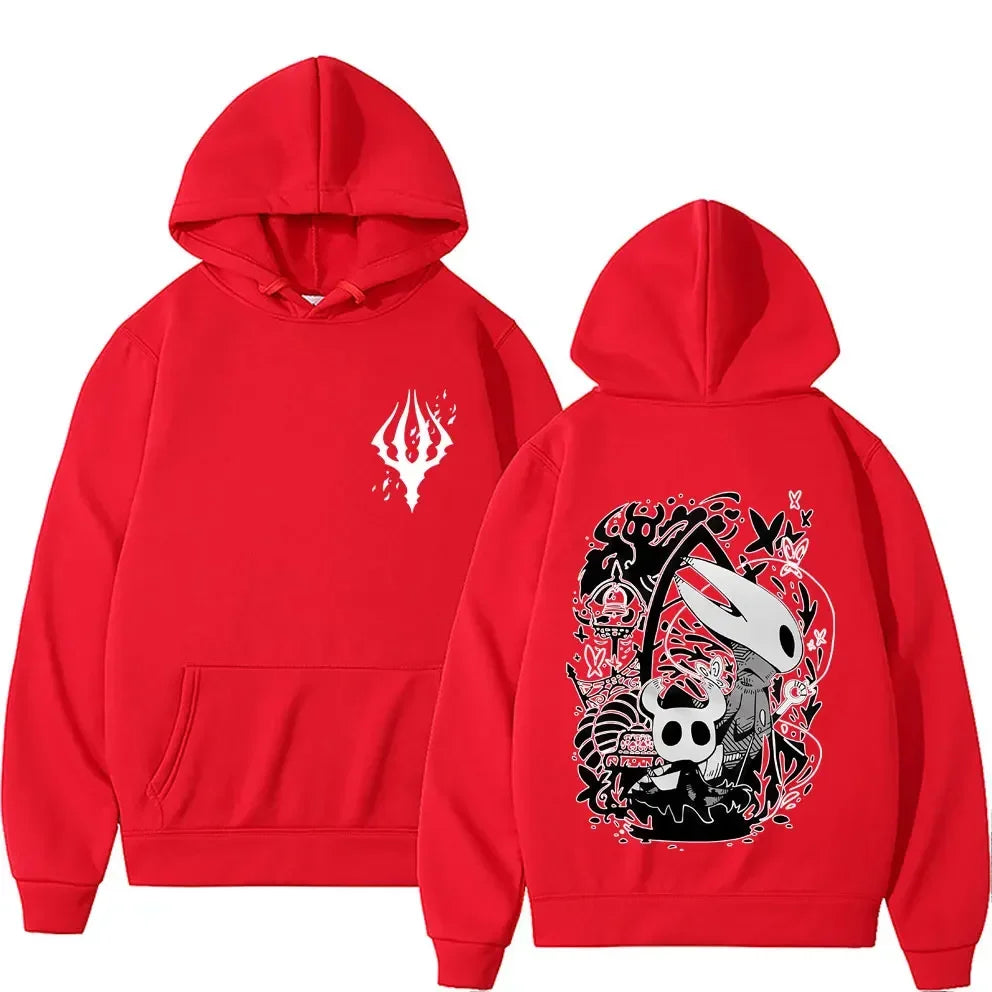 Hoodie Men Hollow Knight  Sweatshirt Print Unisex Streetwear Y2k Hip Hop Style Autumn Winter Fashion Hip Hop Tops Clothes Male