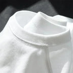 Streetwear long-sleeved T-shirts for men loose fit casual style Sanskrit pattern T-shirts unisex streetwear men clothing