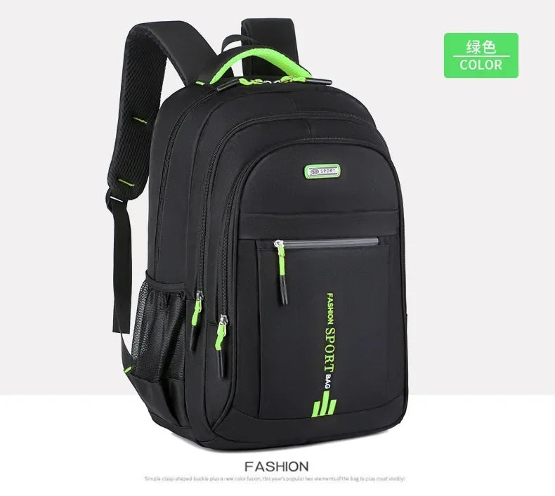 Men's Backpacks Oxford Waterproof Rucksack Business Computer Bag Casual Travel Backpack Senior High School Student Schoolbag sac