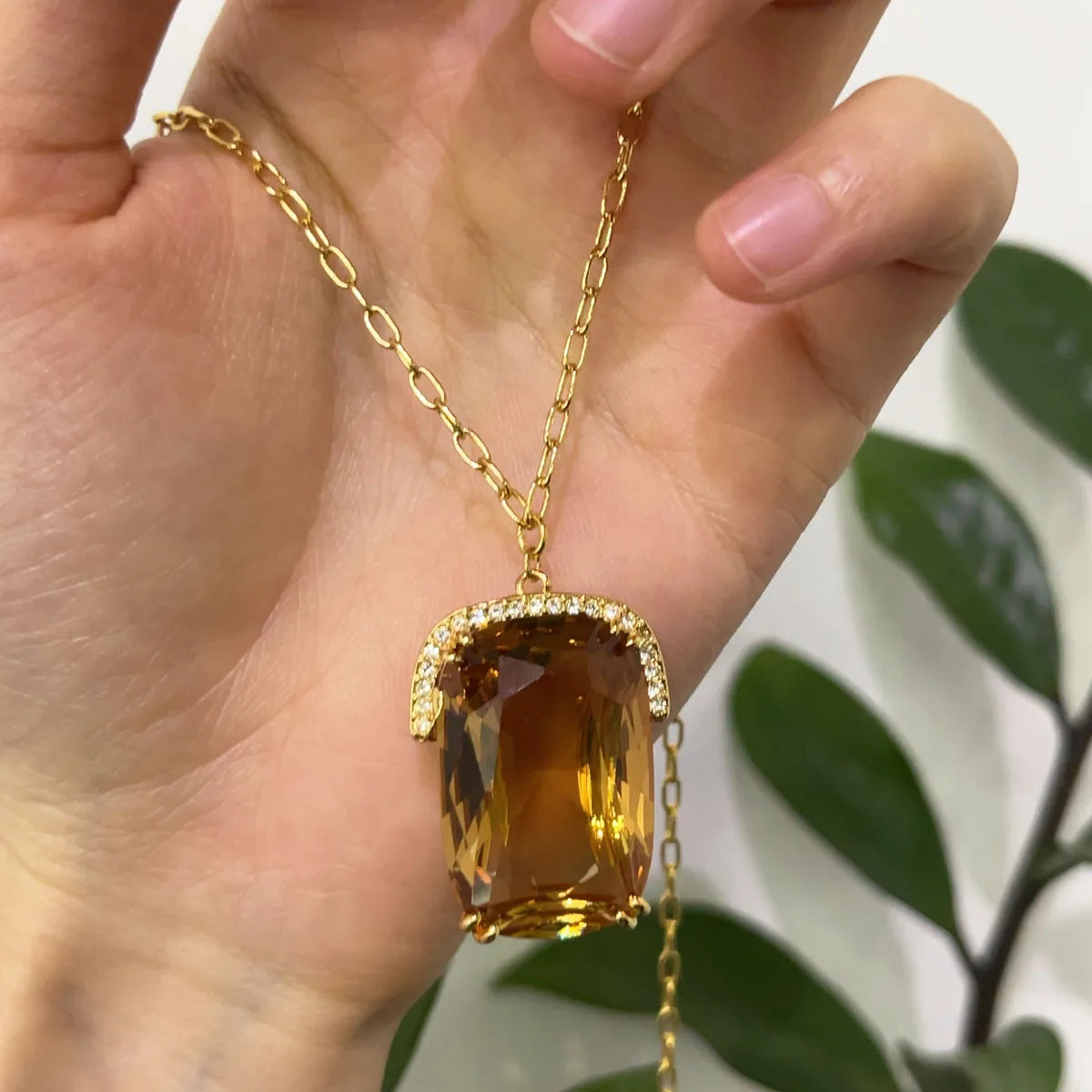 Necklacef Flower Love Original High Quality Jewelry Luxury Brand Crystal Exquisite Pendant Crystal Party Gift for Women