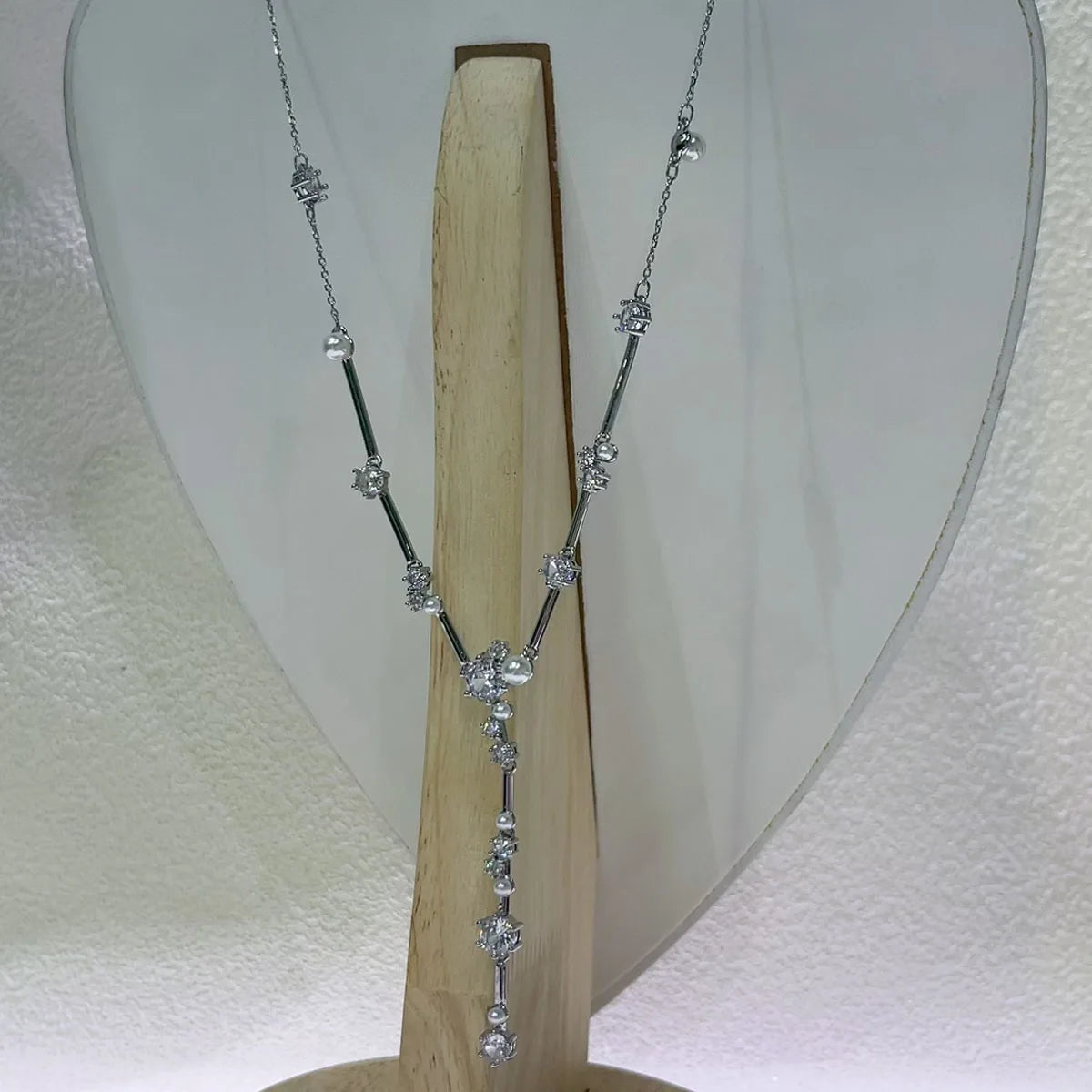 Necklacef Flower Love Original High Quality Jewelry Luxury Brand Crystal Exquisite Pendant Crystal Party Gift for Women