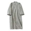 Bath Robe V-Neck Men's Kimono Bathrobe Long Sleeve Loose Kimono Pajamas Print Thin Japanese-Style Yukata Bath Wear
