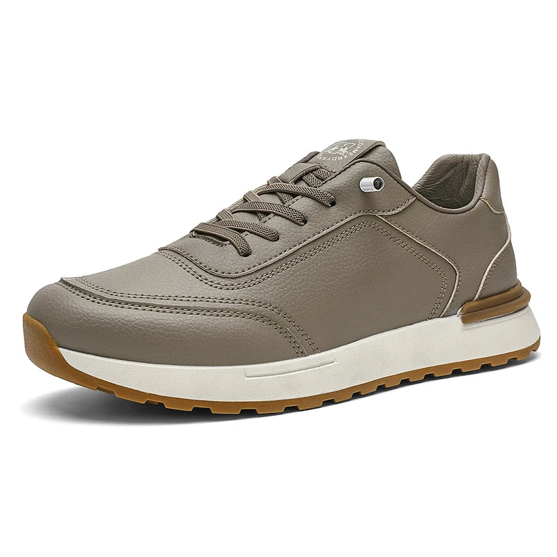 Sneaker Casual Men Original Designer Retro Easy Matching Sport Shoes Fashion Leather Upper Height Increased Platform Board Shoes