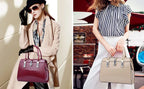 Luxury Brand Crocodile Handbag Women Tote Bag Bright Leather Women Purse Shoulder Bag Female Top-handle Bags Commuting Shopping
