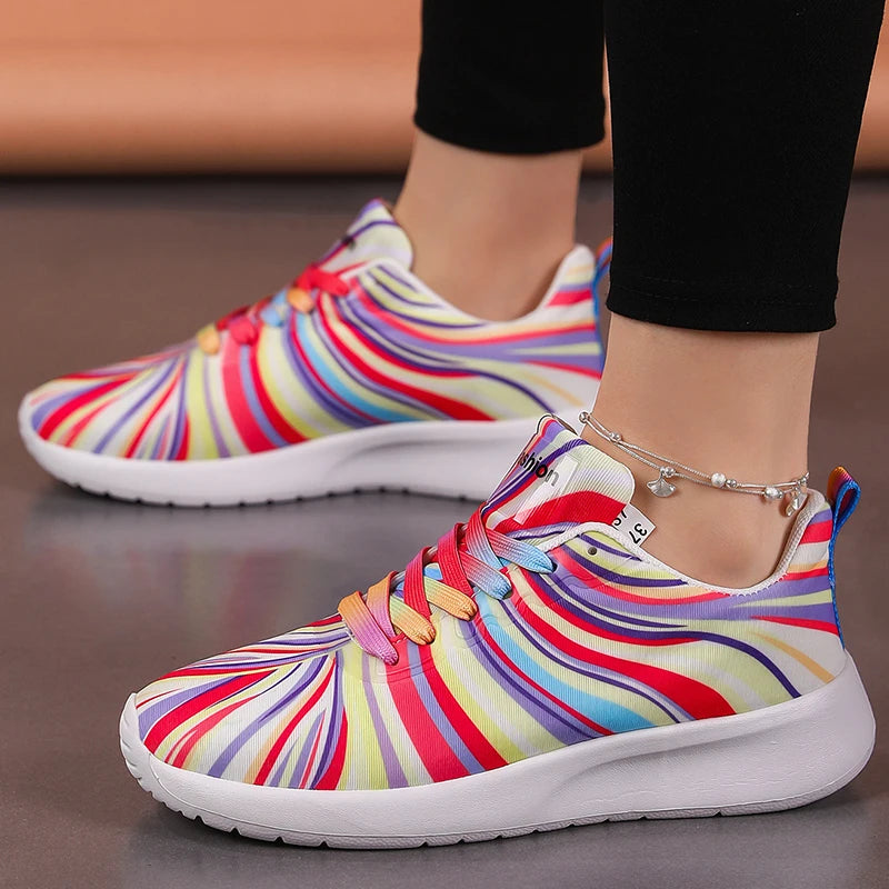 Women's Sneaker 2025 New Colorful Sneakers For Women Sports Shoes Casual Zapatillas De Mujer Fashion Baskets Femmes Tennis Woman
