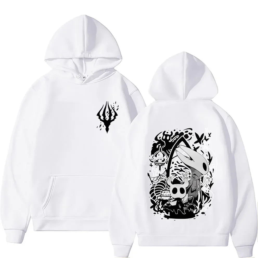 Hoodie Men Hollow Knight  Sweatshirt Print Unisex Streetwear Y2k Hip Hop Style Autumn Winter Fashion Hip Hop Tops Clothes Male