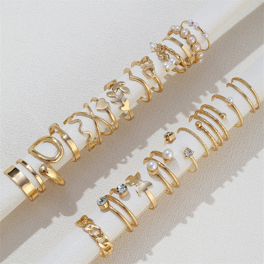 Irregular Design Knuckle Ring Minimalist Style Unique Pattern Finger Ring Exquisite Craftsmanship Delicate Texture Pleated Ring