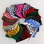 Vintage Elastic Knitted Y2K Personalized Halloween Spider Web Beanie Autumn Winter Warm Pullover Cap